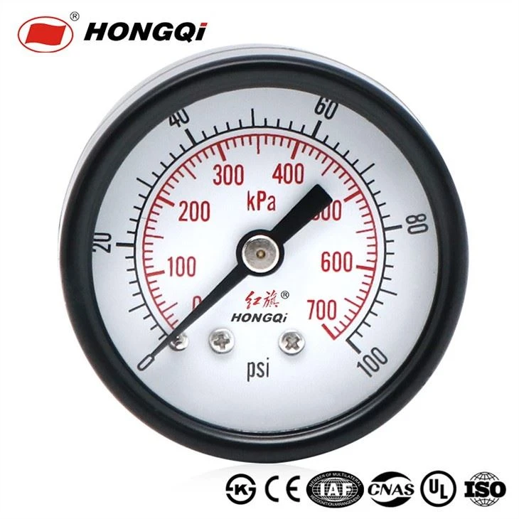 1/4" NPT Back Mount Manometer